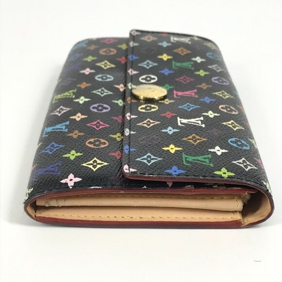 LOUIS VUITTON MonogramMulticolore Portefeuille Sarah Wallet Long Wallet - Picture 4 of 16